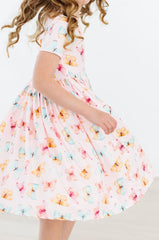 Butterfly Kisses S/S Pocket Twirl Dress - Mila & Rose ®