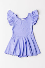 Periwinkle S/S Twirl Leotard