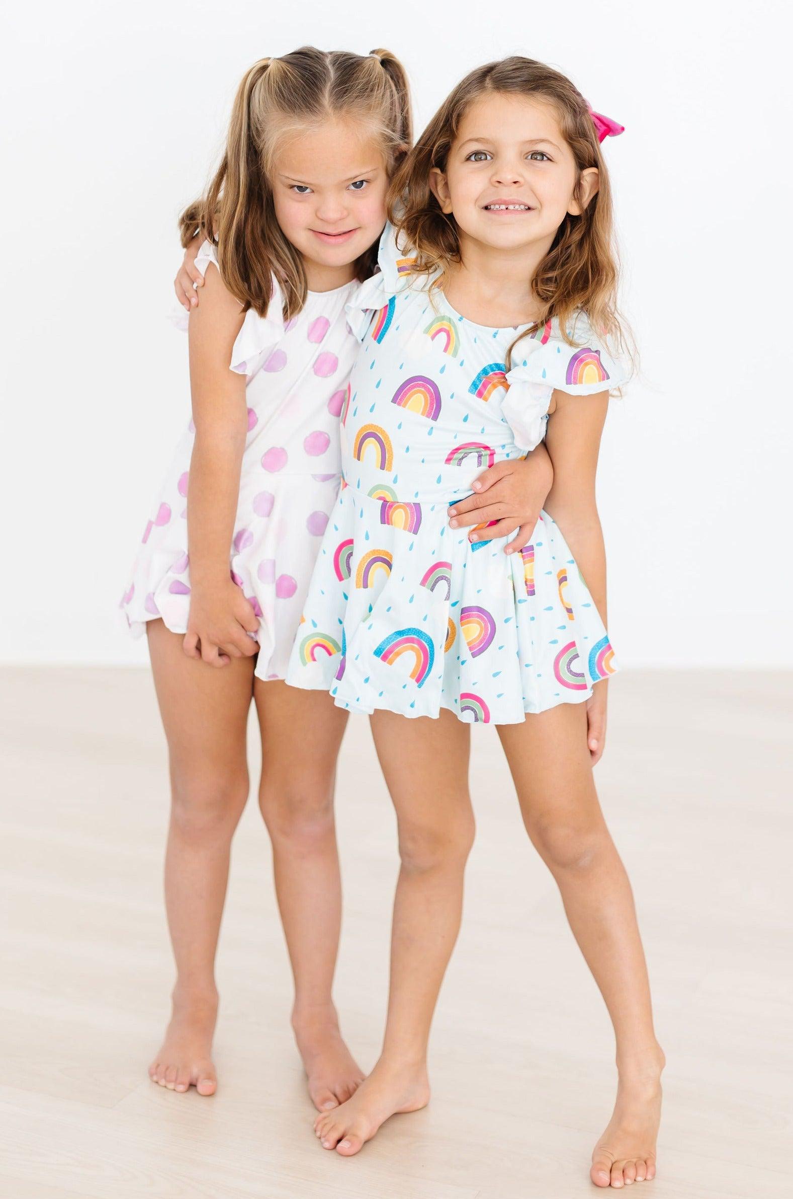 April Showers S/S Twirl Leotard - Mila & Rose ®