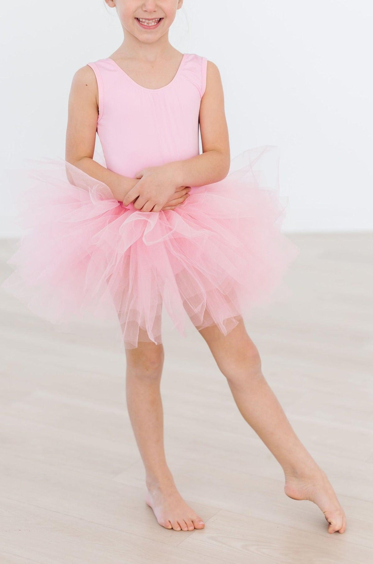 Bubblegum Pink Tank Tutu Leotard