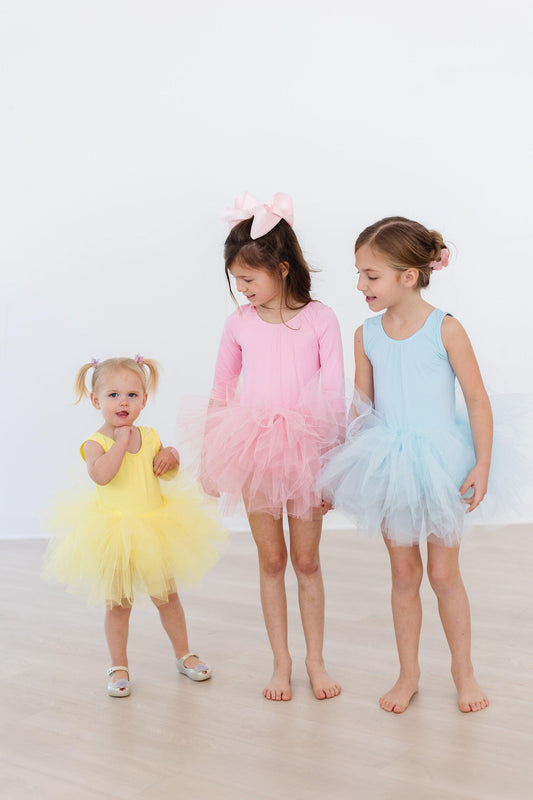 Bubblegum Pink 3/4 Tutu Leotard - Mila & Rose ®