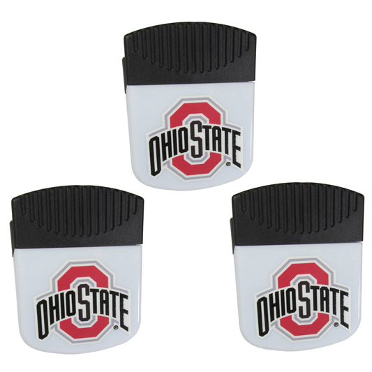 Ohio St. Buckeyes Chip Clip Magnets, 3pk