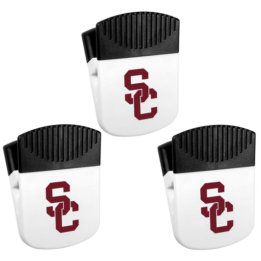 USC Trojans Chip Clip Magnets, 3pk