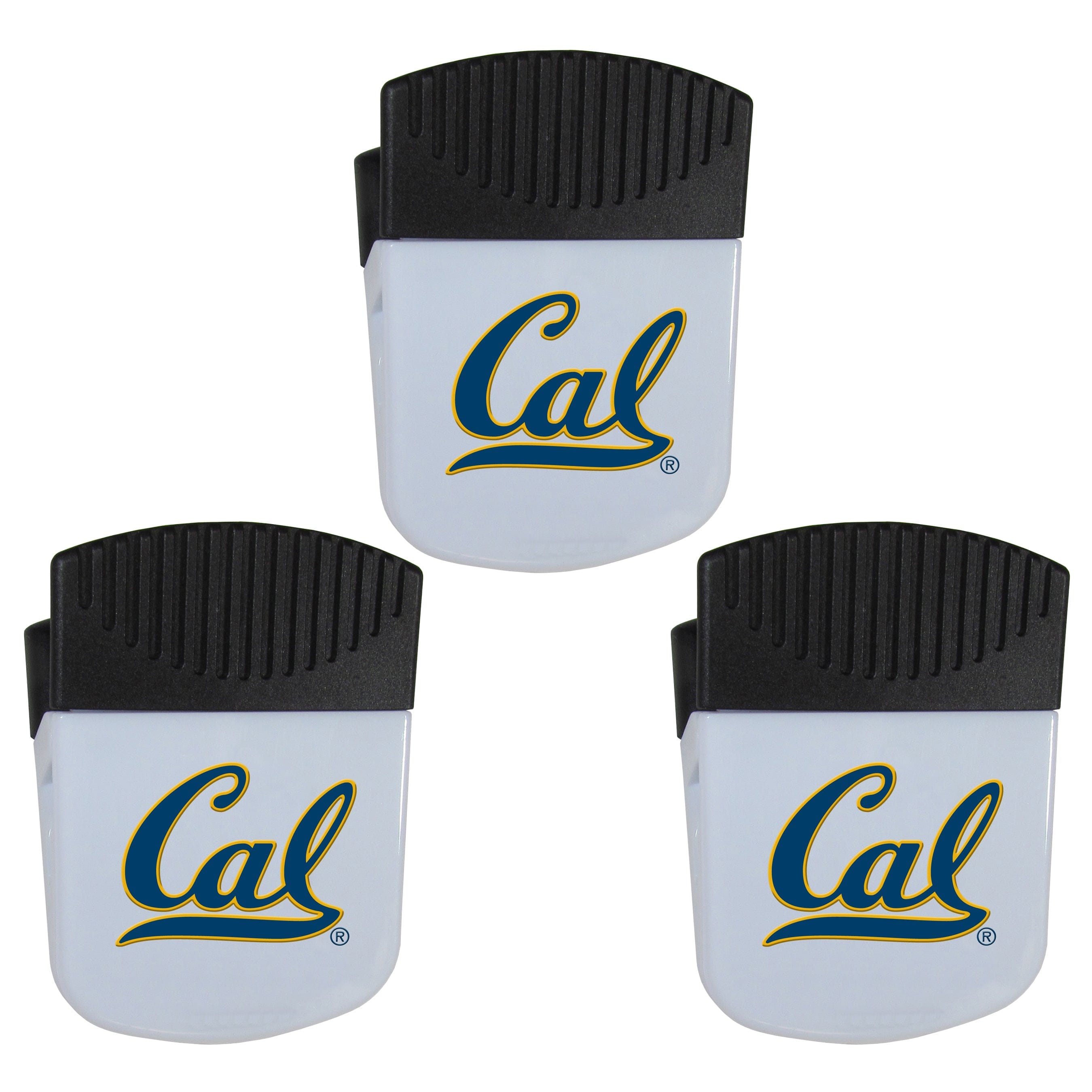 Cal Berkeley Bears Chip Clip Magnets, 3pk - Cal Berkeley Bears