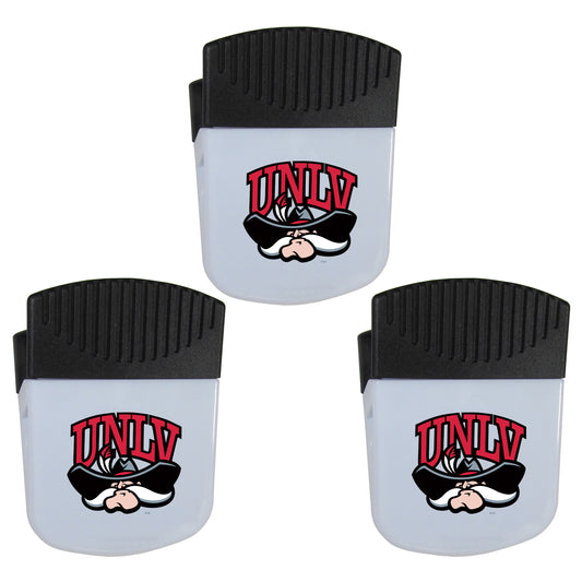 UNLV Rebels Chip Clip Magnets, 3pk