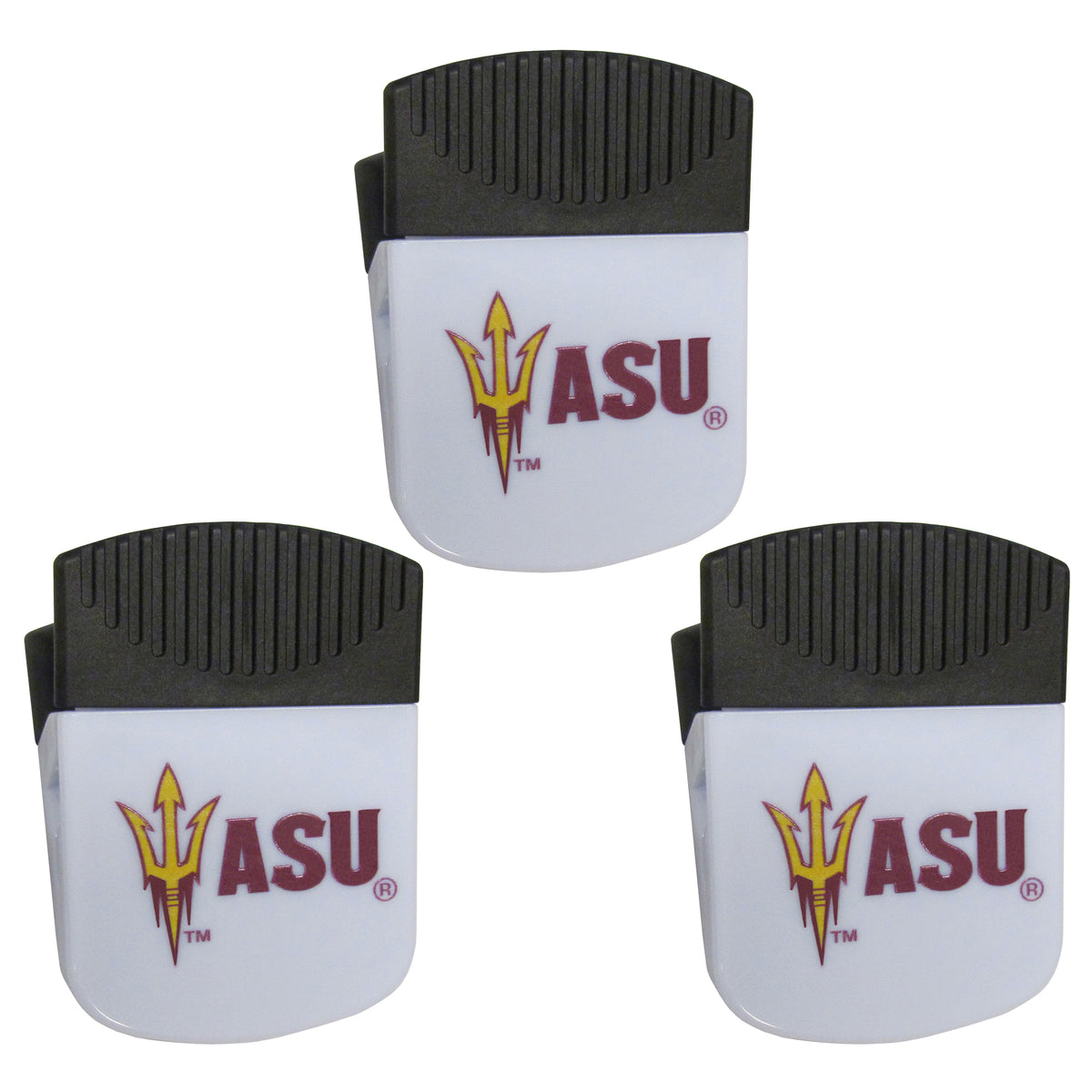 Arizona St. Sun Devils Chip Clip Magnets, 3pk