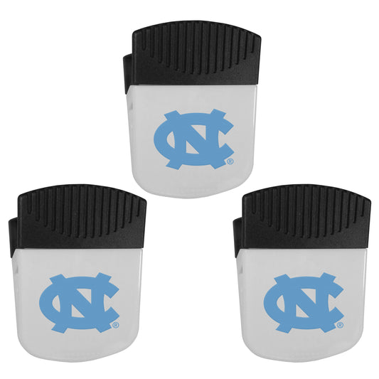 N. Carolina Tar Heels Chip Clip Magnets, 3pk