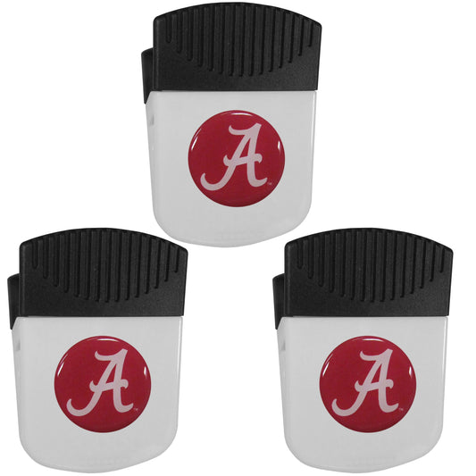 Alabama Crimson Tide Chip Clip Magnet with Bottle Opener, 3pk