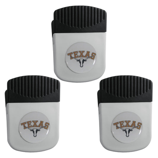 Texas Longhorns Chip Clip Magnet with Bottle Opener, 3pk