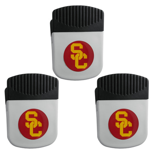 USC Trojans Chip Clip Magnet with Bottle Opener, 3pk