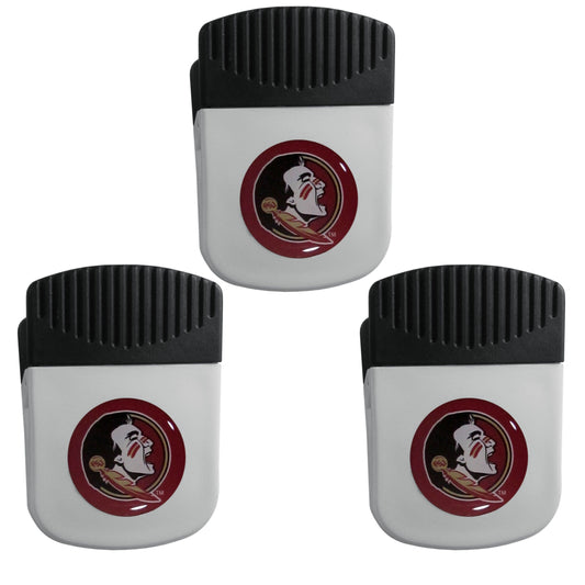 Florida St. Seminoles Chip Clip Magnet with Bottle Opener, 3pk