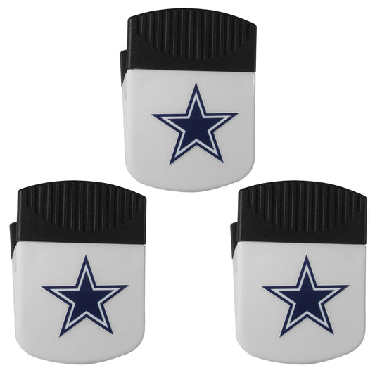 Dallas Cowboys Chip Clip Magnets, 3pk