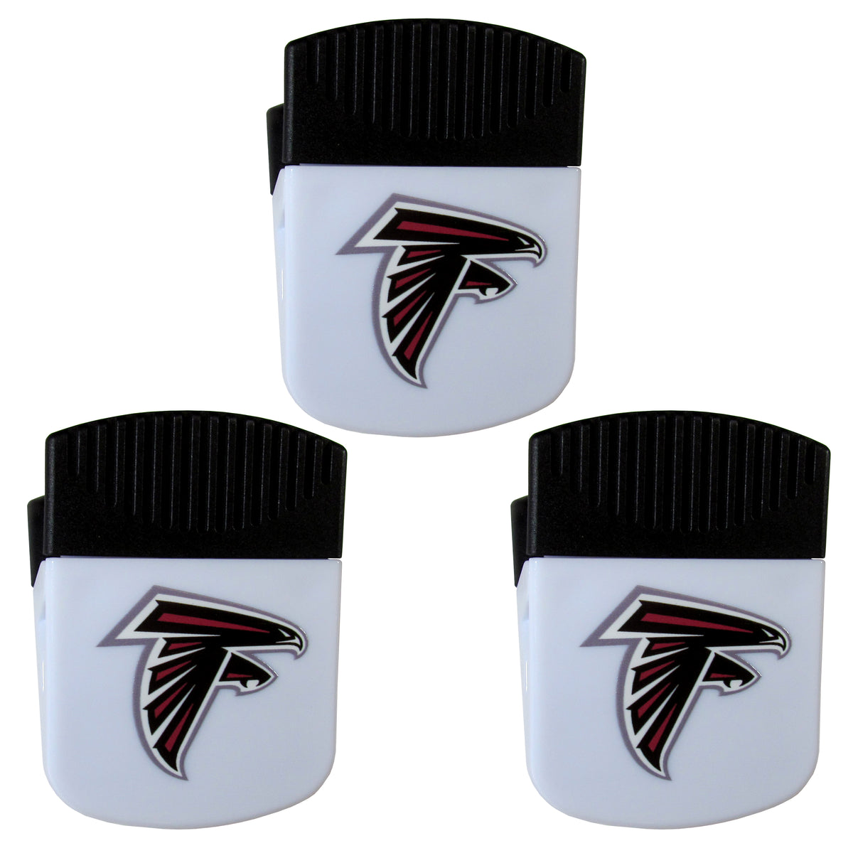 Atlanta Falcons Chip Clip Magnets, 3pk