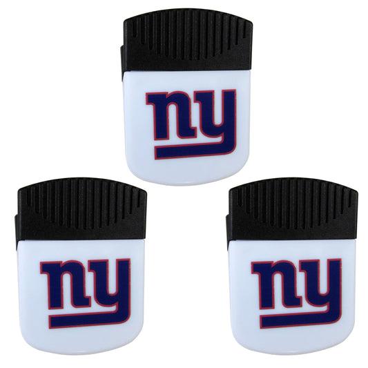 New York Giants Chip Clip Magnets, 3pk - New York Giants