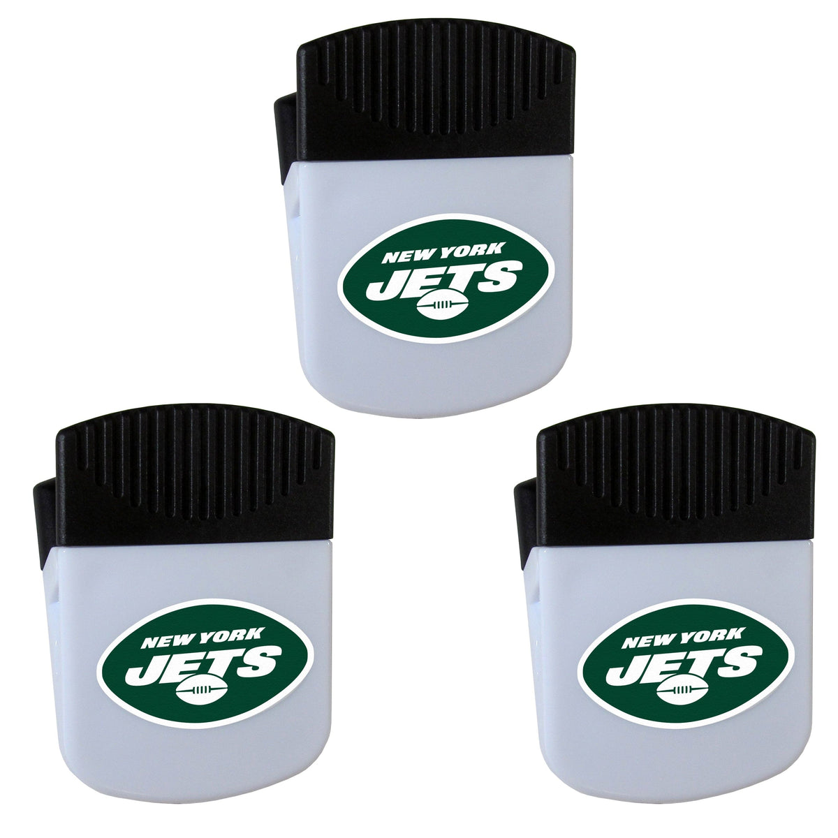 New York Jets Chip Clip Magnets, 3pk