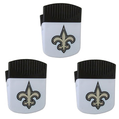 New Orleans Saints Chip Clip Magnets, 3pk - New Orleans Saints