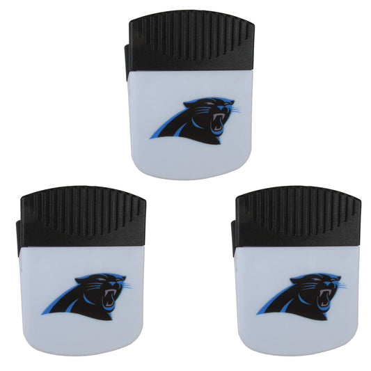 Carolina Panthers Chip Clip Magnets, 3pk - Carolina Panthers