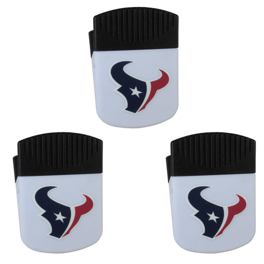 Houston Texans Chip Clip Magnets, 3pk