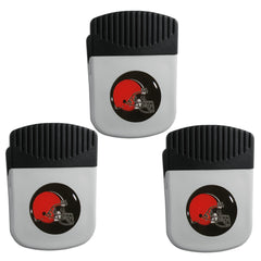 Cleveland Browns Chip Clip Magnet with Bottle Opener, 3pk