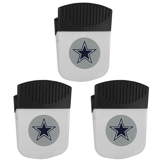 Dallas Cowboys Chip Clip Magnet with Bottle Opener, 3pk