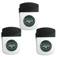 New York Jets Chip Clip Magnet with Bottle Opener, 3pk