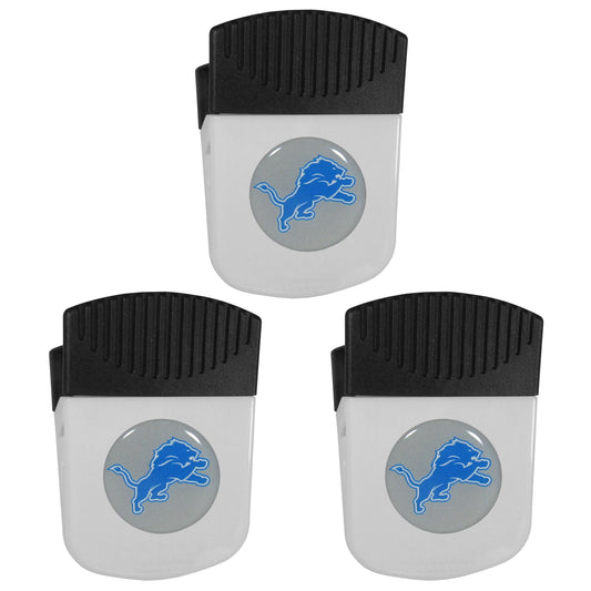 Detroit Lions Chip Clip Magnet with Bottle Opener, 3pk