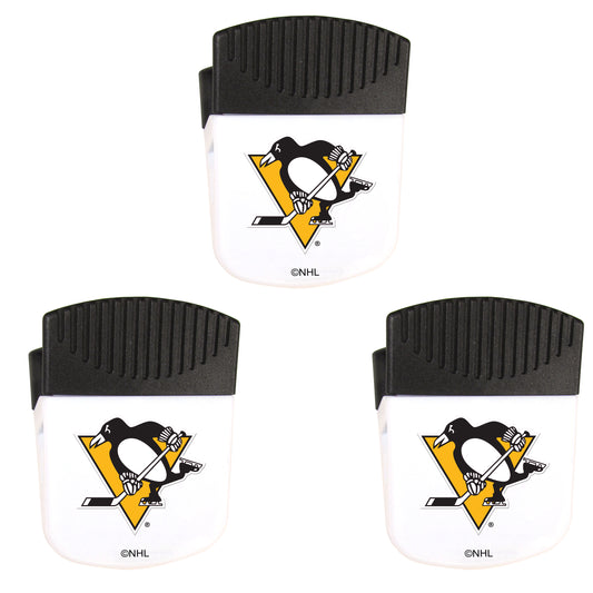 Pittsburgh Penguins® Chip Clip Magnets, 3pk