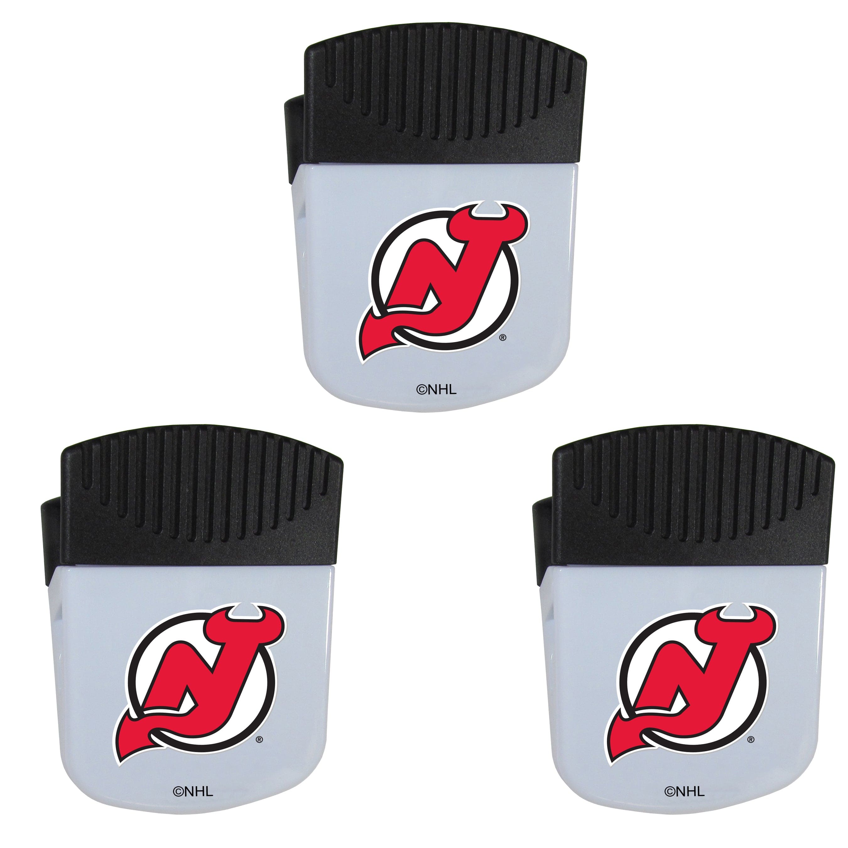 New Jersey Devils® Chip Clip Magnets, 3pk - New Jersey Devils