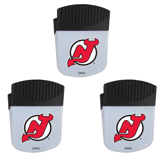 New Jersey Devils® Chip Clip Magnets, 3pk