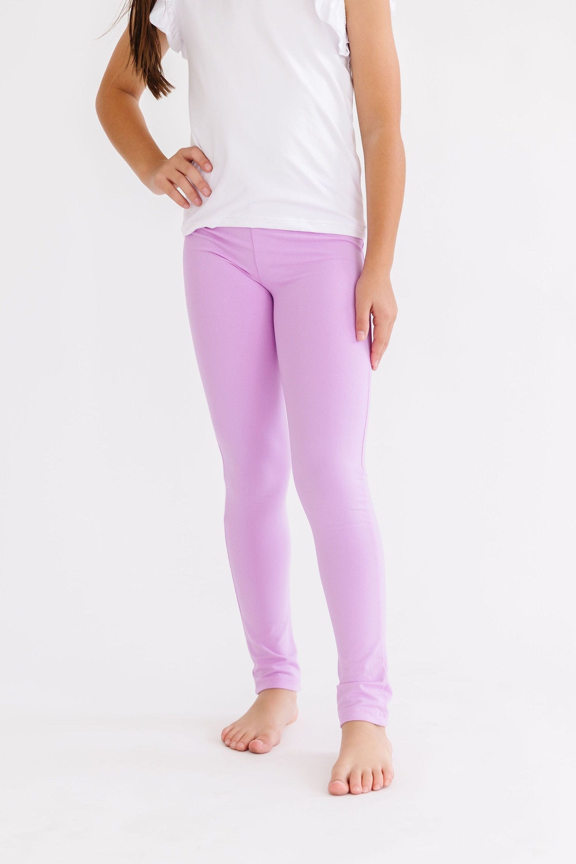 Bright Lilac Leggings - Mila & Rose ®