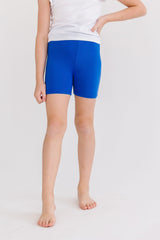 Royal Blue Twirl Shorts