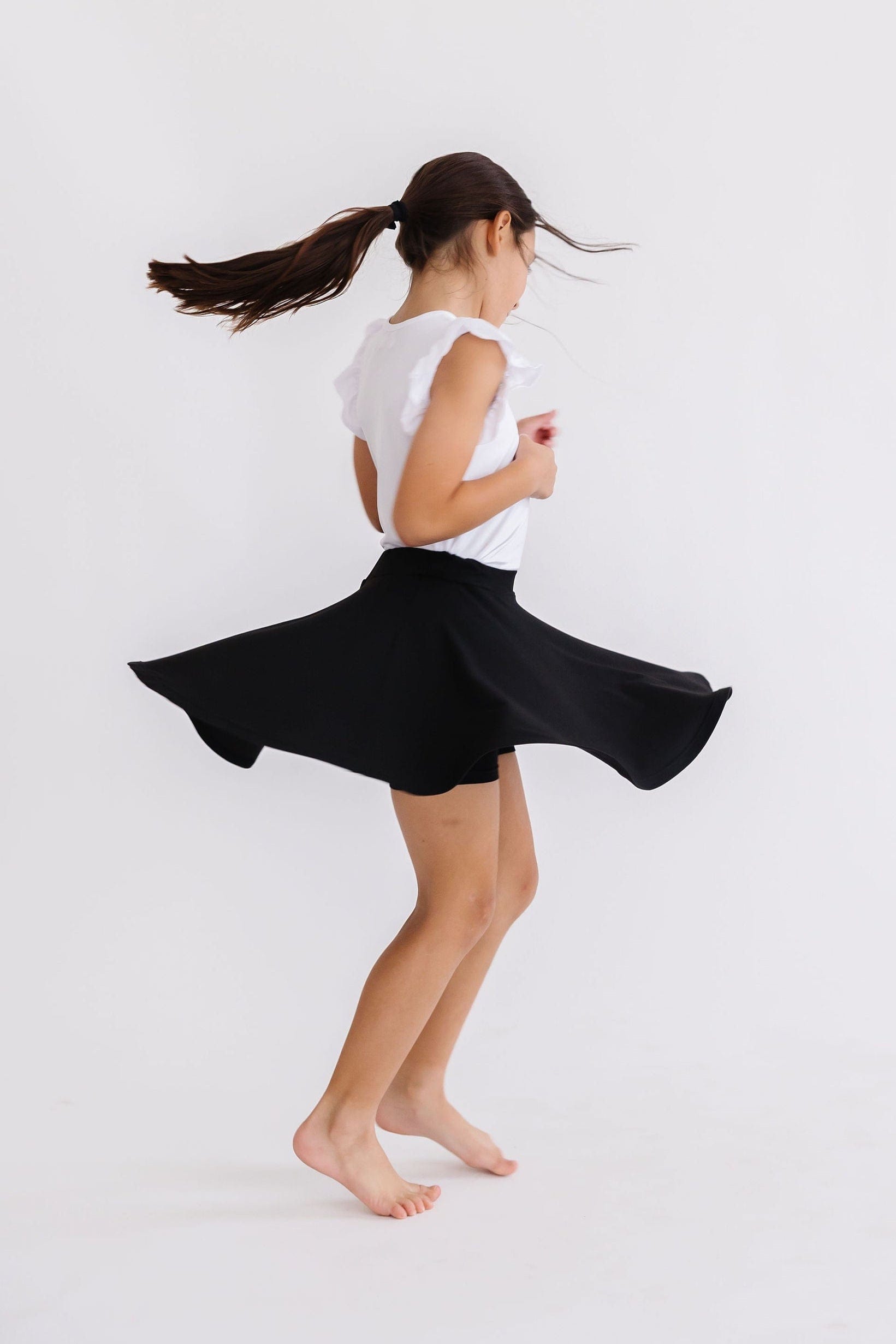 Black Twirl Skort - Mila & Rose ®