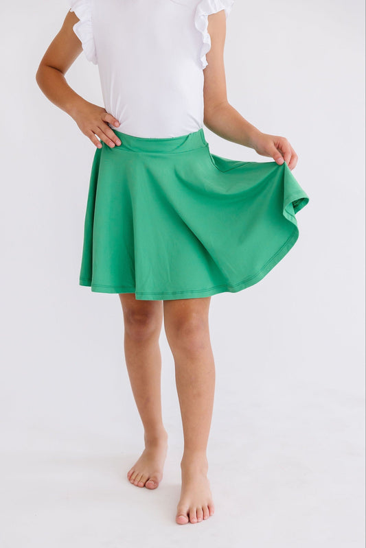 Kelly Green Twirl Skort - Mila & Rose ®