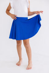 Royal Blue Twirl Skort