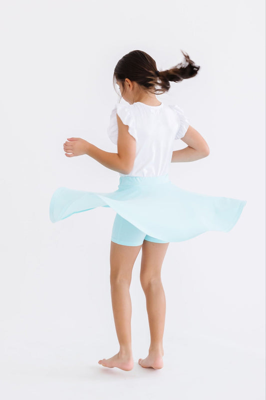 Aqua Twirl Skort