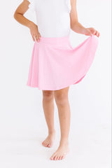 Bubblegum Pink Twirl Skort