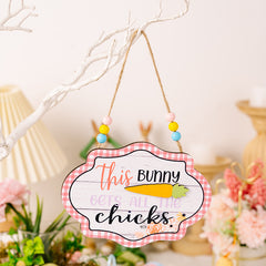 Easter Wooden Bead Hanging Widget - Flyclothing LLC