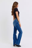 Judy Blue Full Size Run Mid-Rise Bootcut Jeans with Thermal Lining - Trendsi