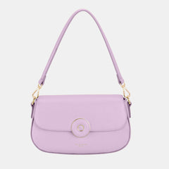 David Jones PU Leather Shoulder Bag - Trendsi