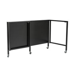 47" Black Writing Desk - Homeroots