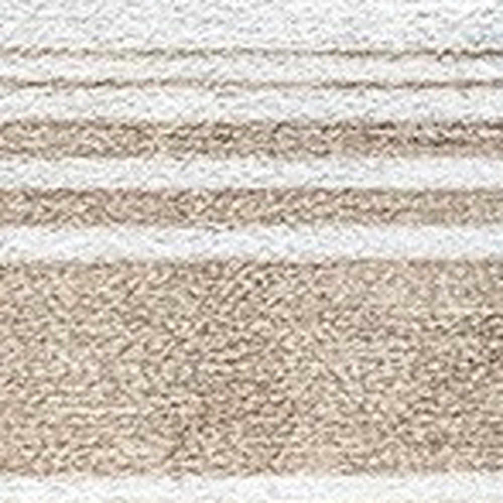 2' X 6' Sandy Shores Regatta Stripe Washable Runner Rug - Homeroots