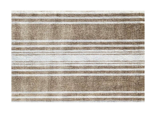 2' X 3' Sandy Shores Regatta Stripe Washable Floor Mat - Homeroots