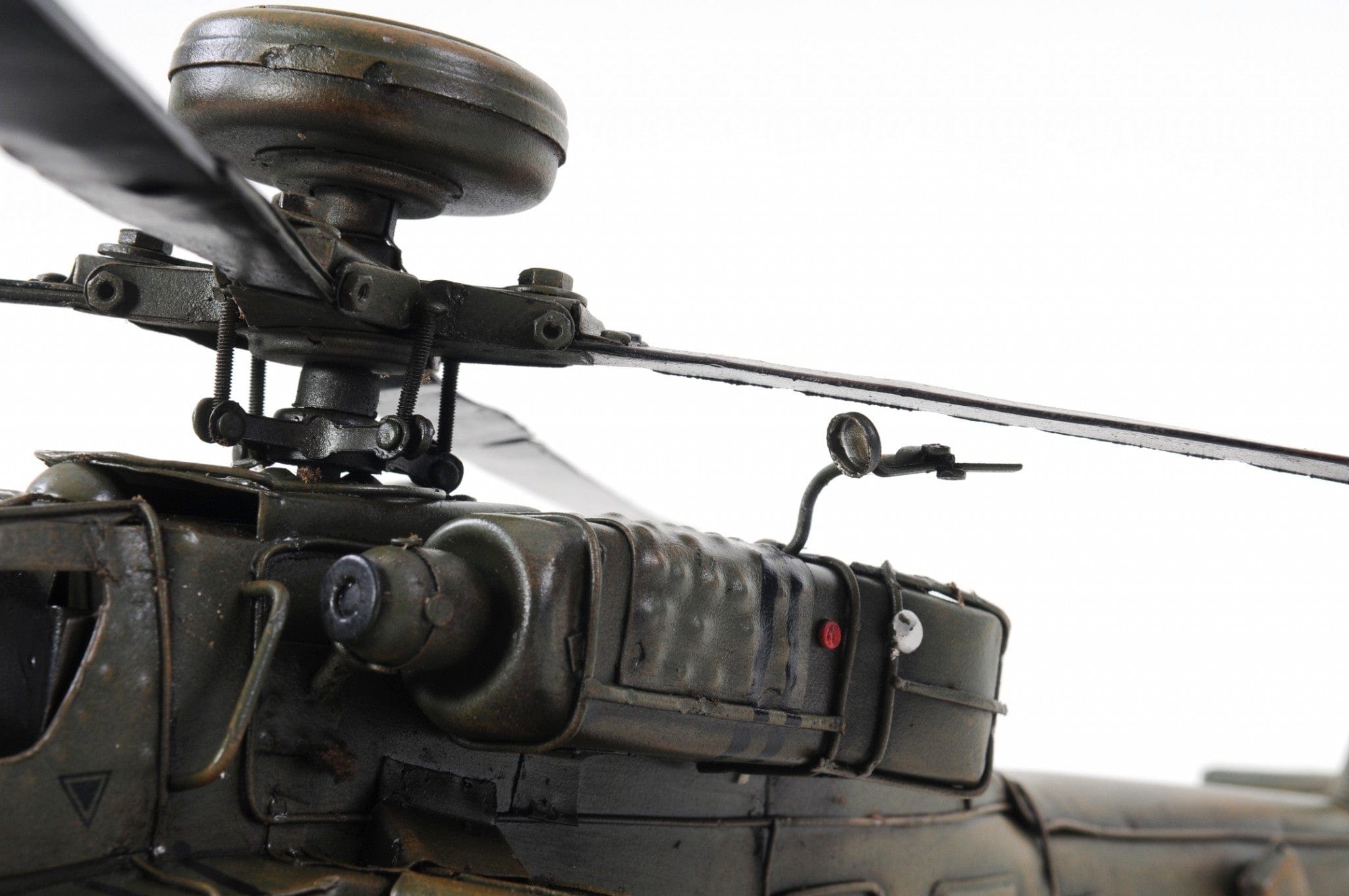 Ah-64 Apache Helicopter Sculpture - Homeroots