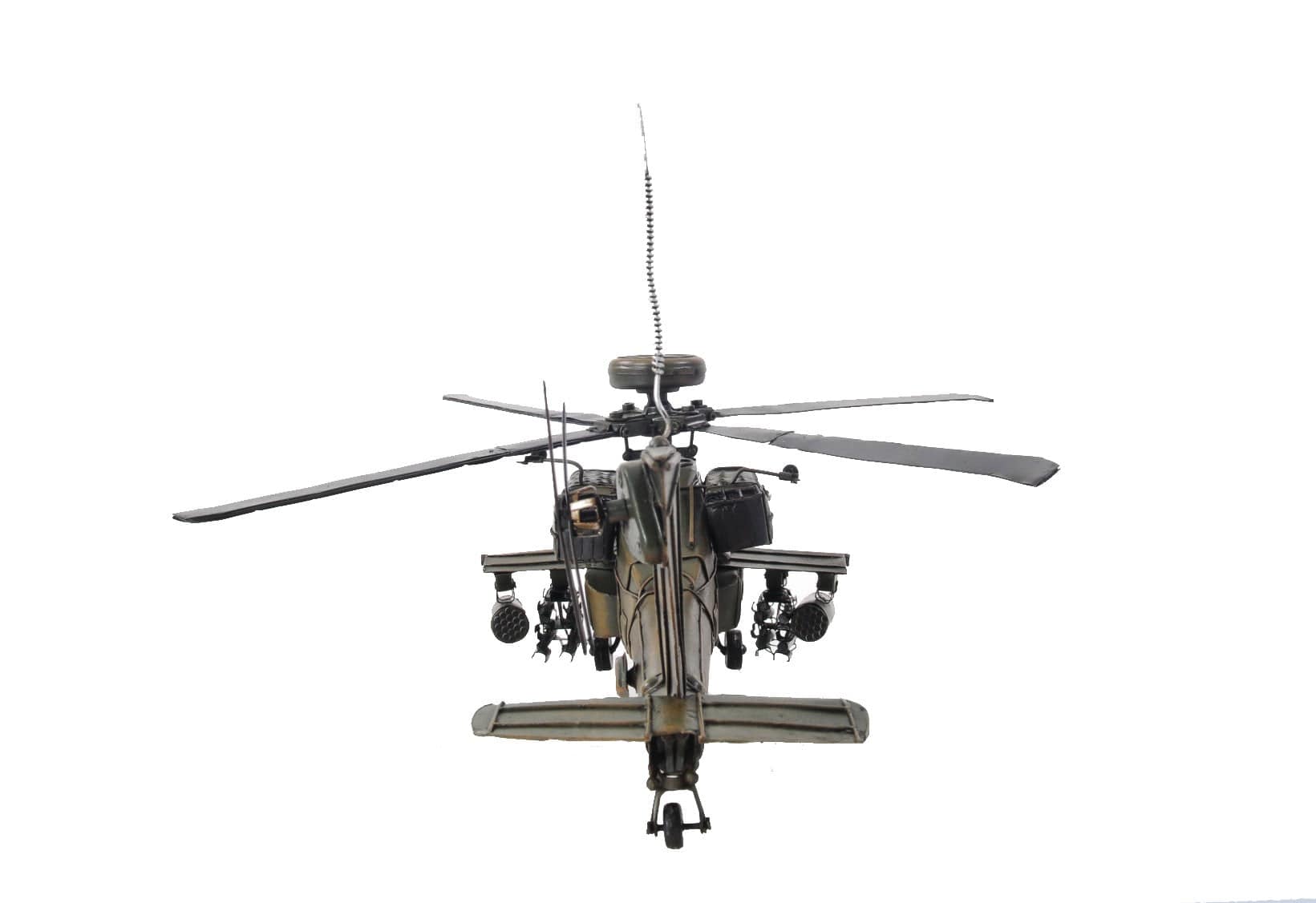 Ah-64 Apache Helicopter Sculpture - Homeroots