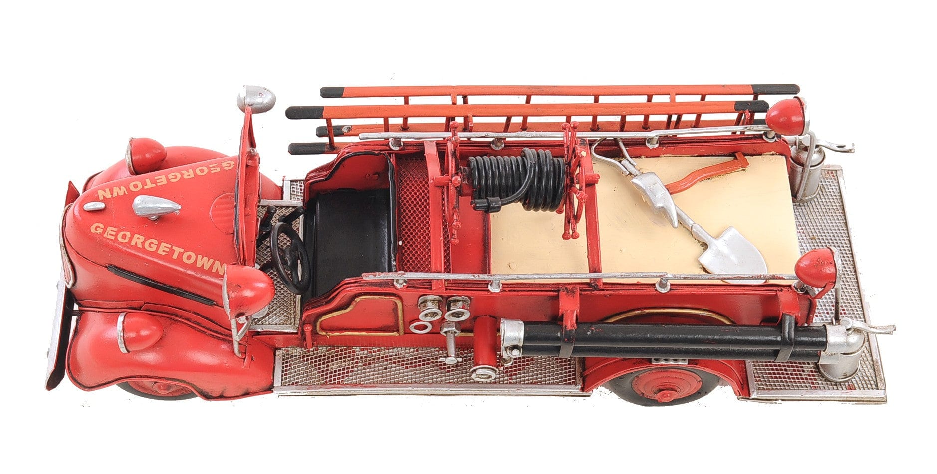 c1938 Ford Red Fire Engine Sculpture - Homeroots