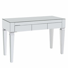 Silver Mirrored Glam Desk