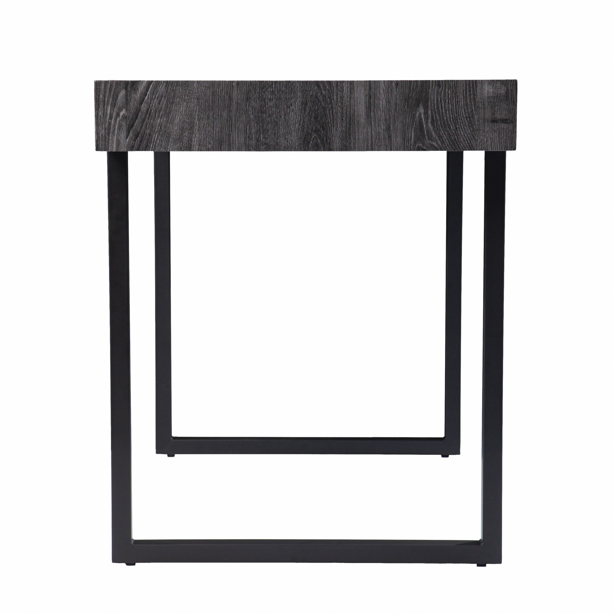 45" Black Writing Desk