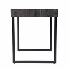 45" Black Writing Desk