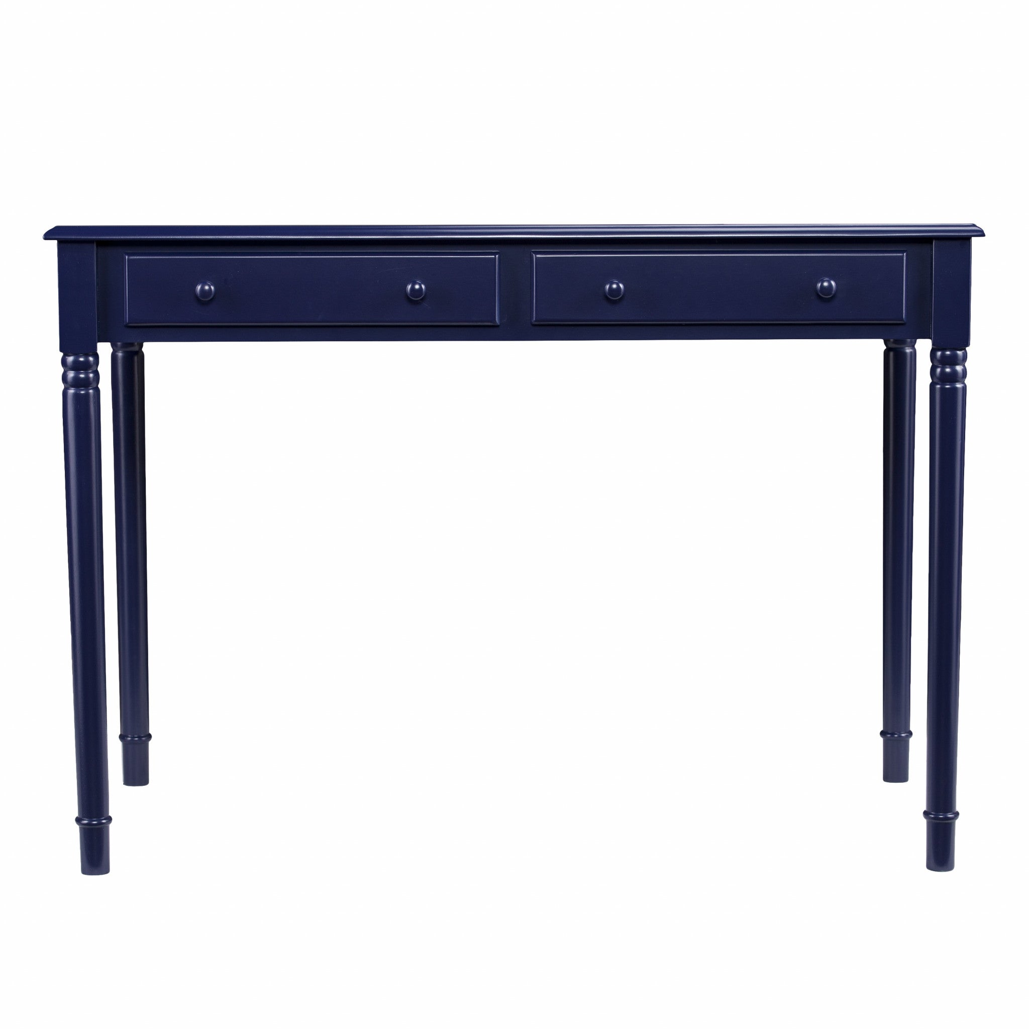 Navy Blue Writing Desk