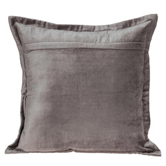 Premier 24" Soft Touch Taupe Solid Color Accent Pillow